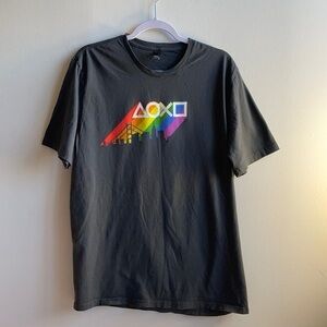 Rainbow PlayStation T Shirt Large